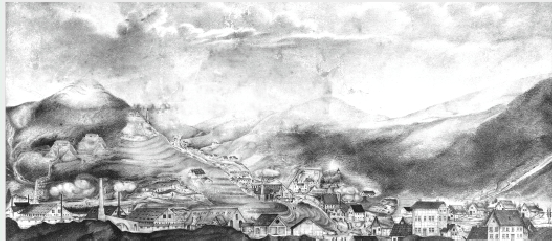 Das industrielle Zentrum des Ramsbecker Bergbaugebietes