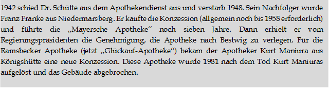 Dr. Schütte Text