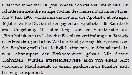 Dr. Schütte Text